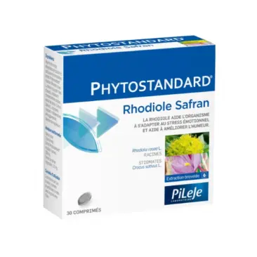 pileje phytostandard rodiola safran-tablete 30