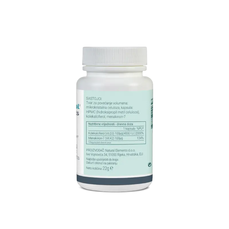 Natural Elements Vitamin D3 & K2
